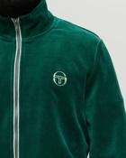 Sergio Tacchini Eddie Velour Track Top Green - Mens - Track Jackets