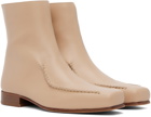 Séfr Beige Lucky Boots