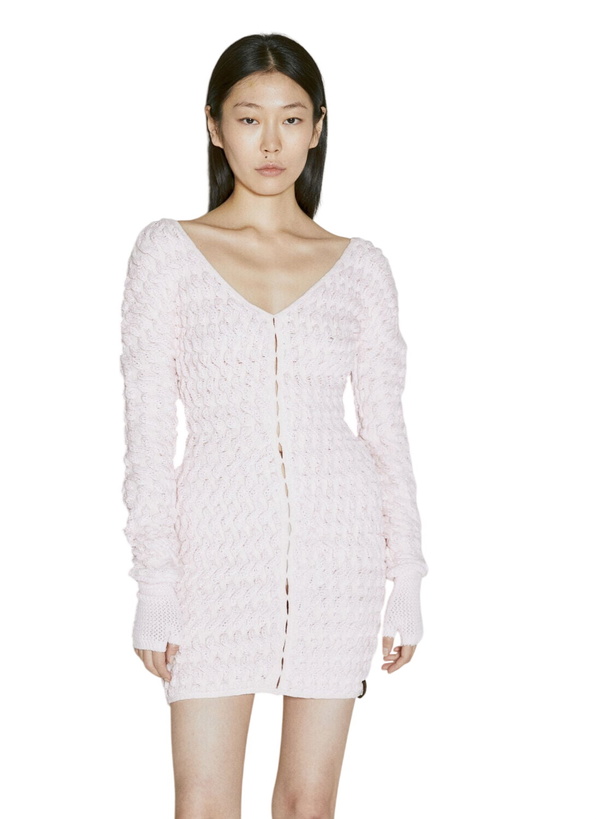 Photo: Isa Boulder Cut-Out Cereal Mini Dress
