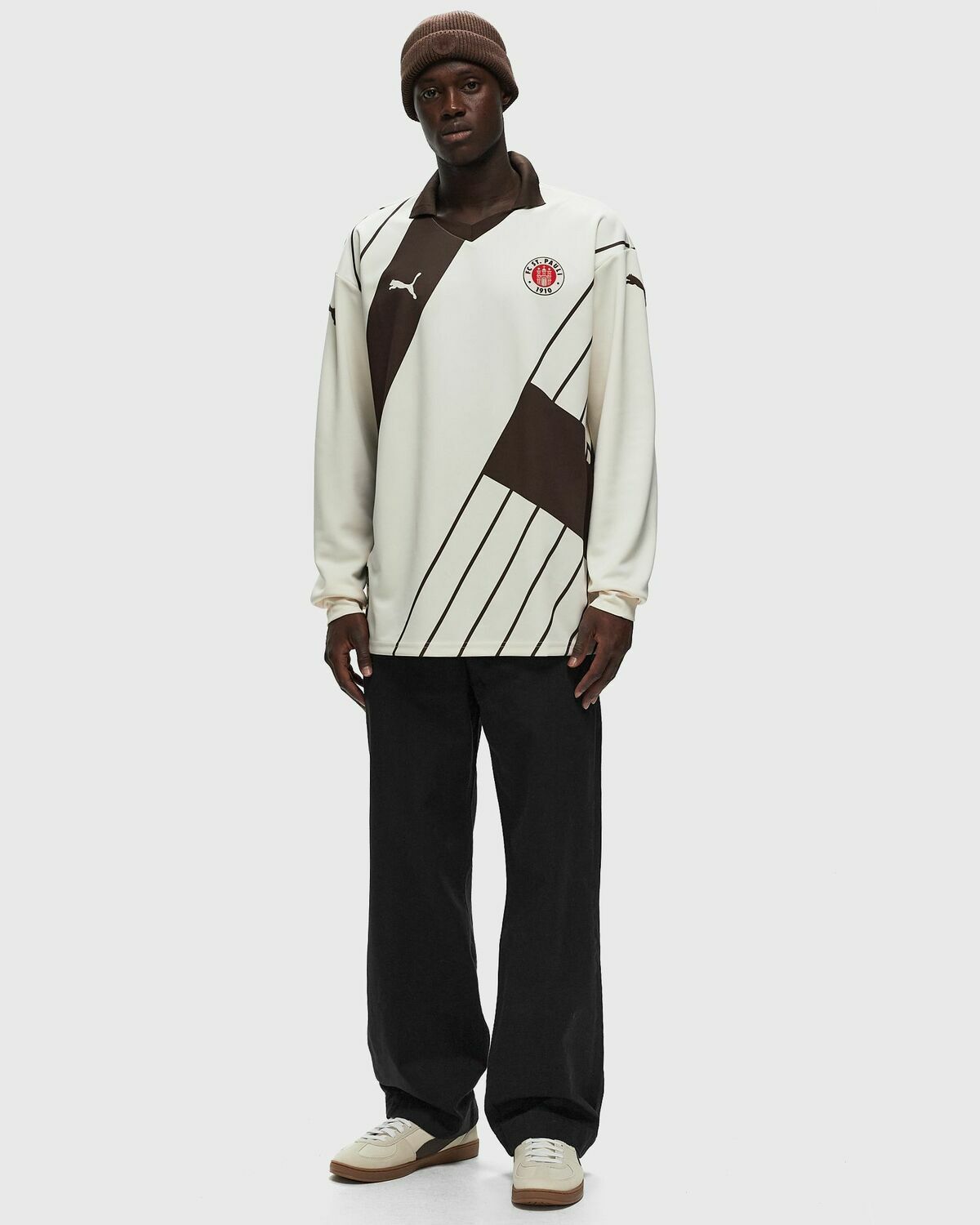 Puma X Fc St. Pauli Longsleeve Jersey Beige Jerseys Puma