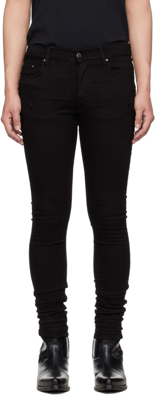 Photo: AMIRI Black Stack Jeans