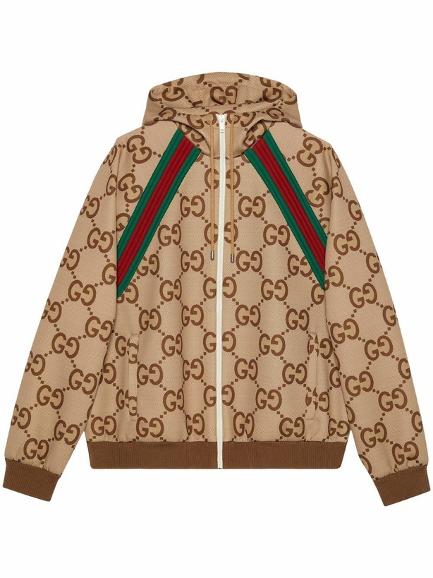 Photo: GUCCI - Gg Supreme Hooded Jacket