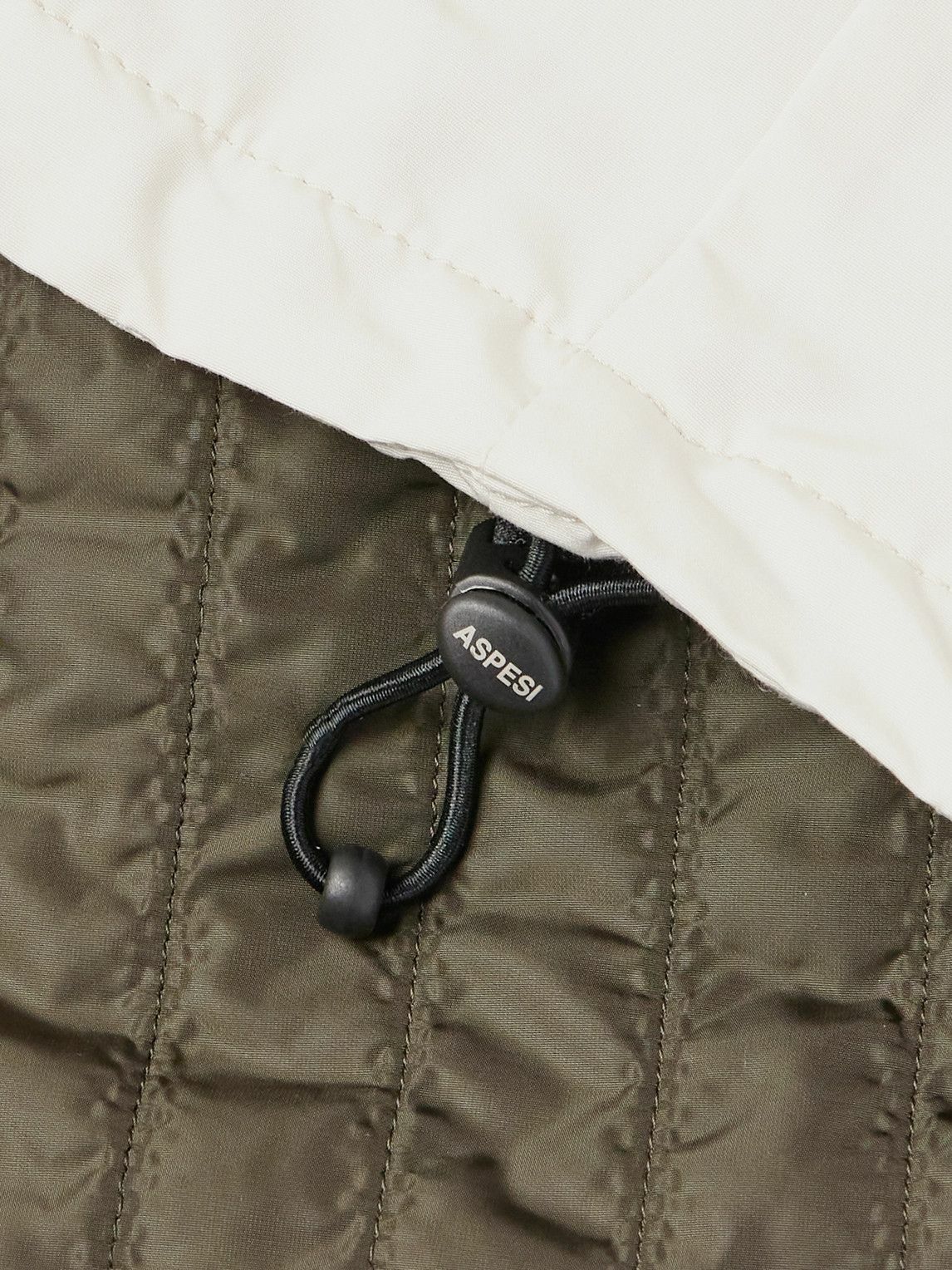 Aspesi - Padded Cotton-Blend Field Jacket - White