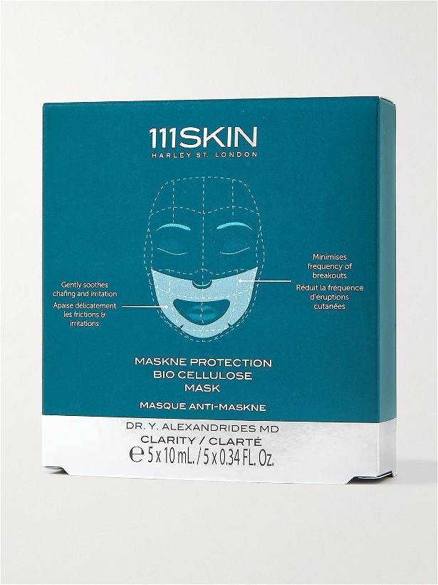 Photo: 111Skin - Maskne Protection Bio-Cellulose Mask, 5 x 10ml