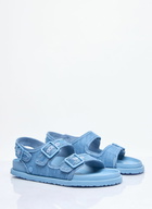 Birkenstock 1774 Milano Stone Washed Denim Sandals