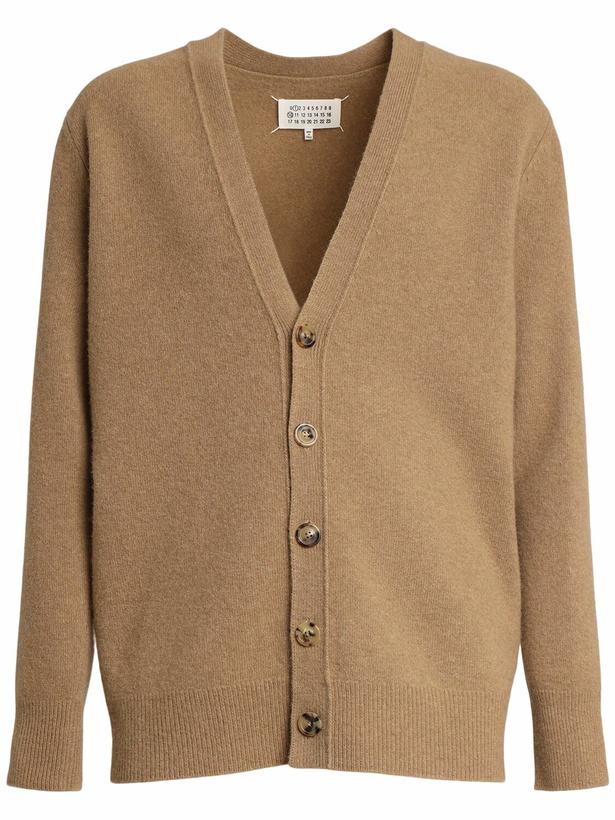 Photo: MAISON MARGIELA Washed Wool Cardigan