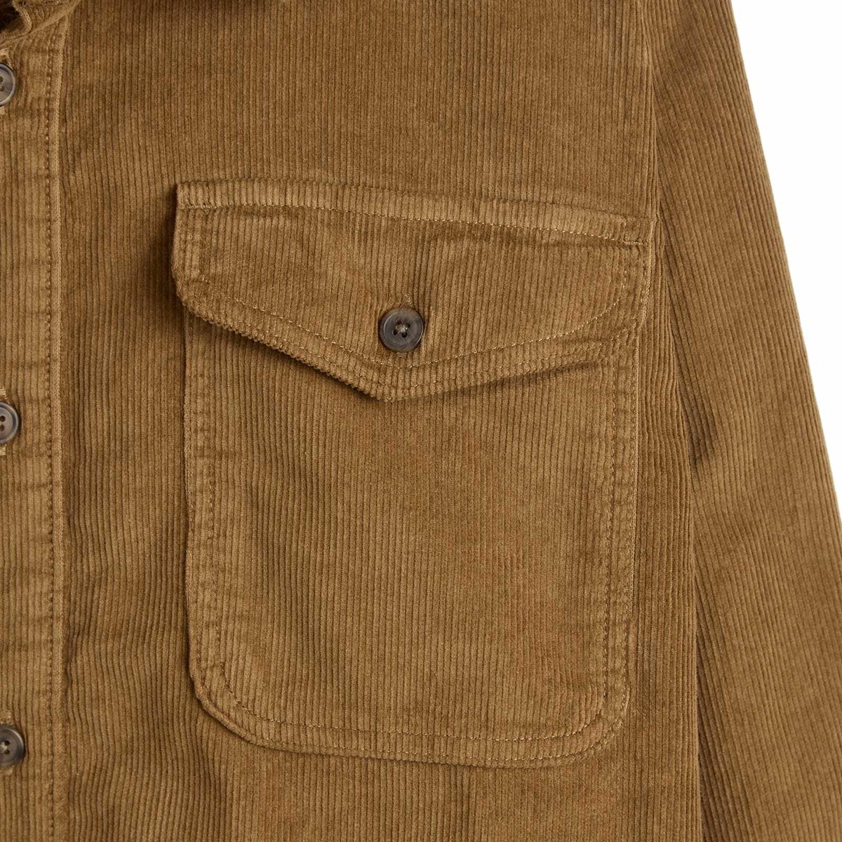 Patagonia Men's Corduroy Shirt in Coriander Brown