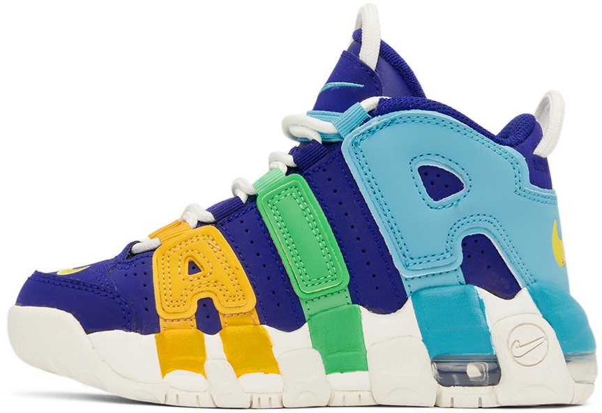 Nike Kids Blue Air More Uptempo Little Kids Sneakers Nike