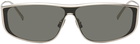 Saint Laurent Silver SL 605 Luna Sunglasses