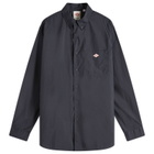 Danton Men's Snap Front Overshirt in Dark Navy