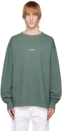 Acne Studios Green Stamp Sweatshirt