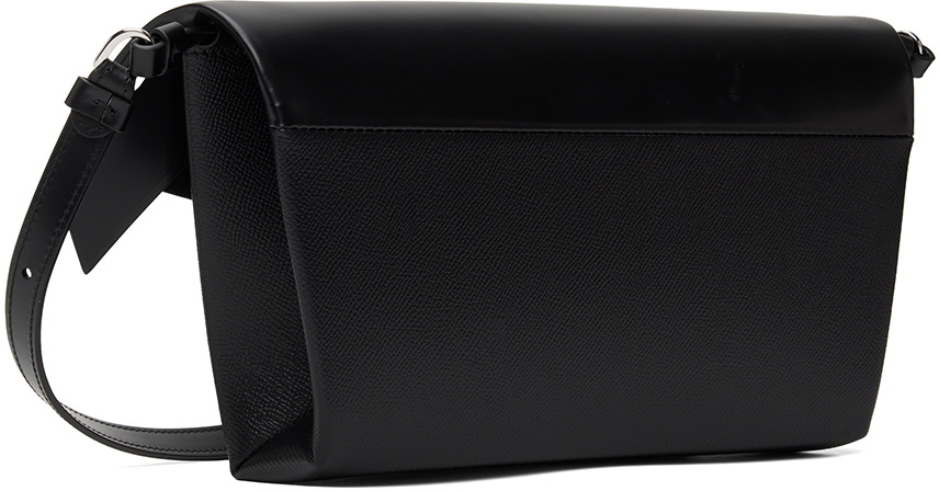【MAISON MARGIELA】SNATCHED CLASSIQUE MEDIUM BAG Maison Margiela Black Snatched Classique Medium Bag Maison