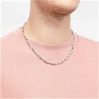 Serge DeNimes Men's Track Chain Necklace in Sterling Silver
