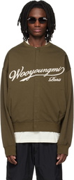 WOOYOUNGMI Khaki Cardigan Sweatshirt