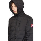 Canada Goose Black Down Lodge Hooded Jacket