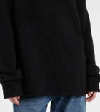 Aya Muse Oversized cotton polo sweater