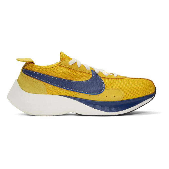 Photo: Nike Yellow Moon Racer QS Sneakers