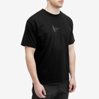 Stone Island Men's Reflective Badge Print T-Shirt in Black