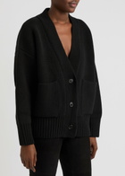 Rohe Wool Cardigan Black