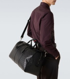 Gucci GG leather duffel bag