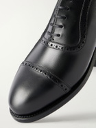MORJAS - The Adelaide Leather Brogues - Black