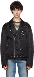 MM6 Maison Margiela Black Belted Jacket