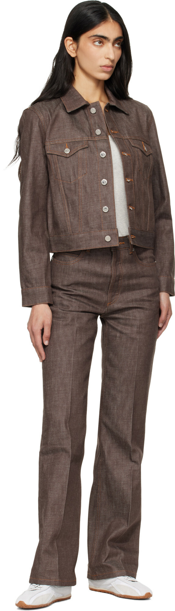 A.P.C. Brown Arno Jeans