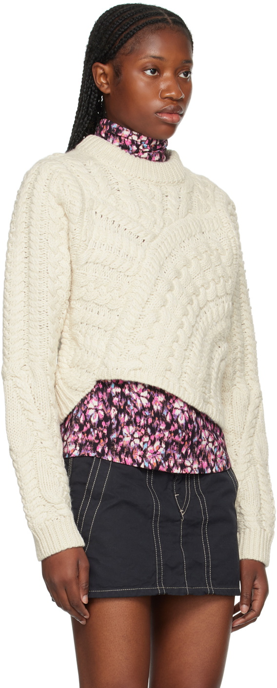 Isabel Marant Etoile Off-White Tima Sweater Isabel Marant Etoile