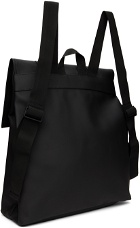 RAINS Black MSN Backpack