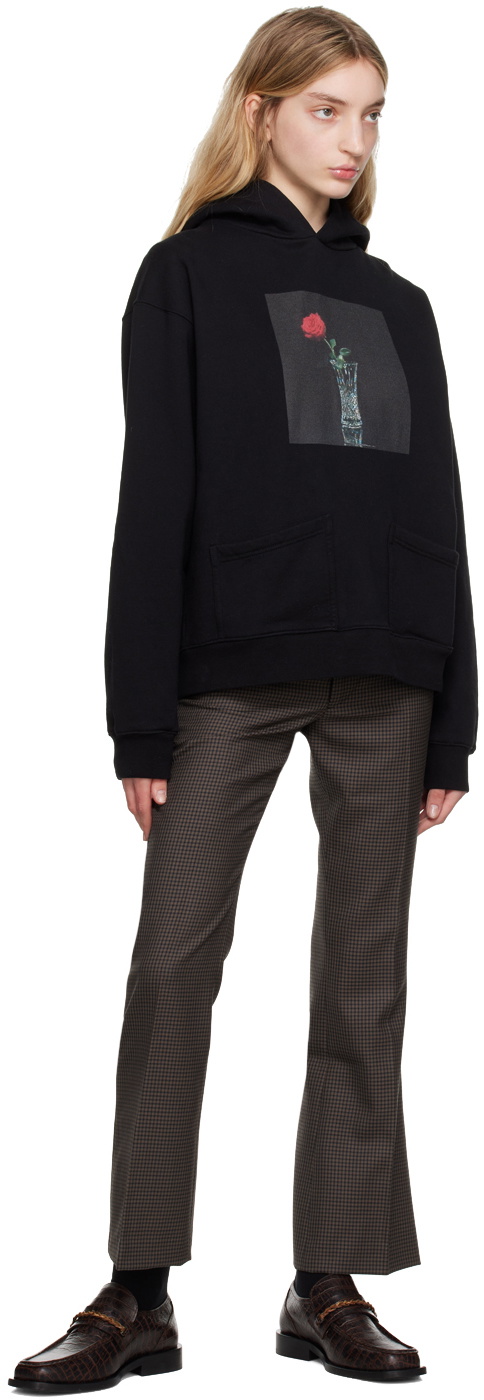 Ernest W. Baker Black Rose Hoodie