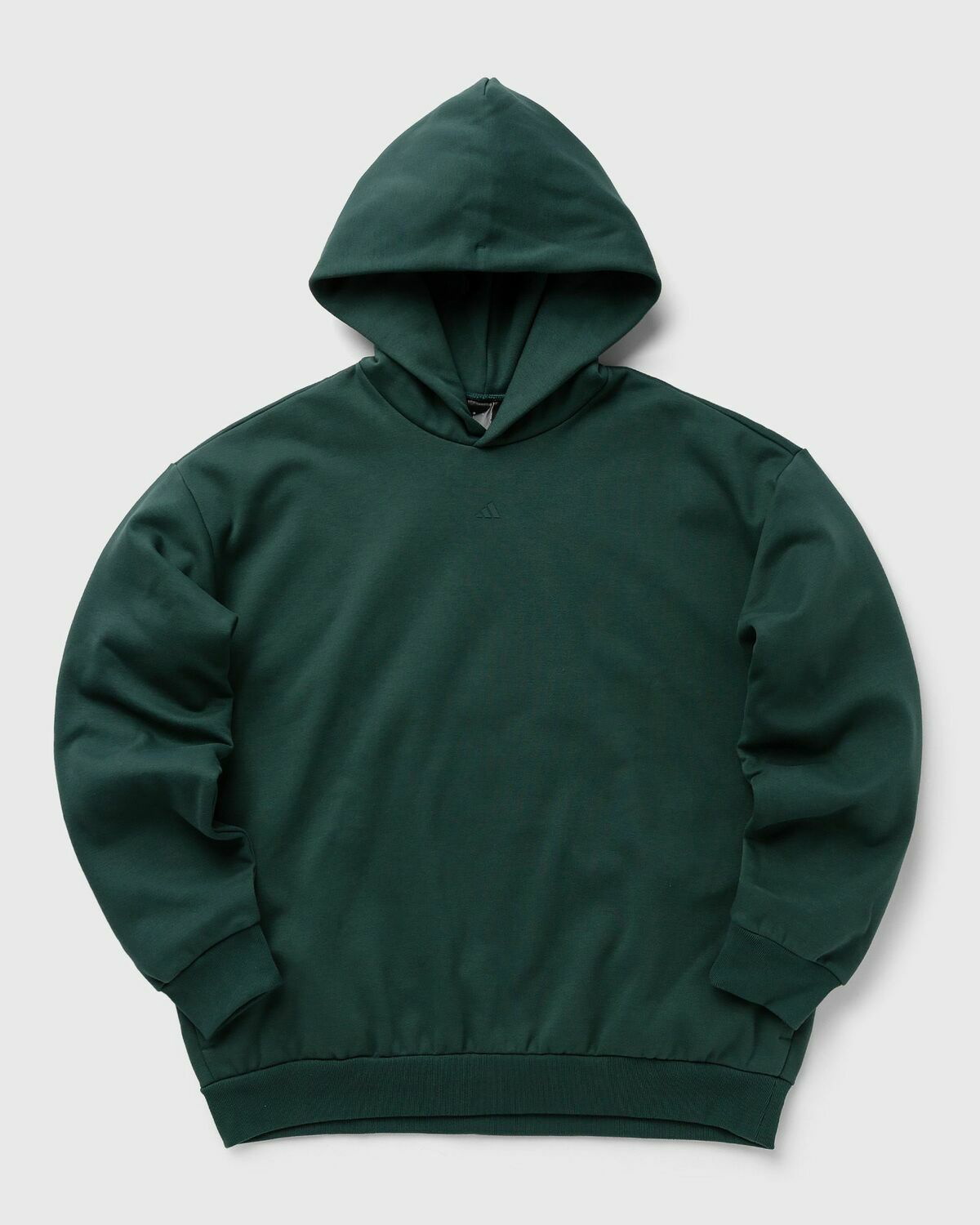 Adidas Basketball Fleece Hoody Green Hoodies