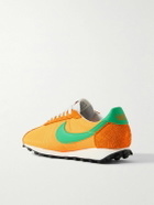 Nike - LD-1000 Leather and Suede-Trimmed Mesh Sneakers - Yellow