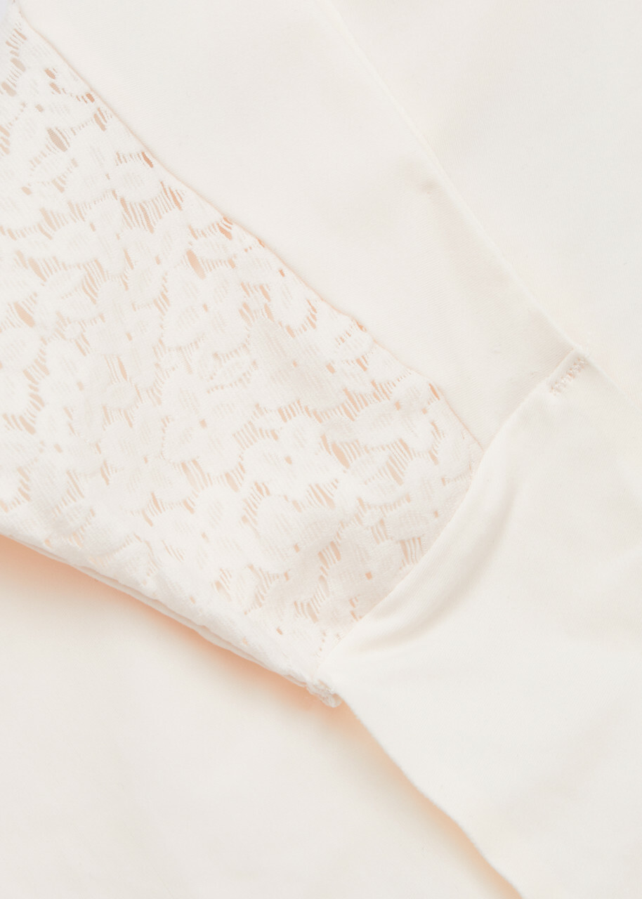 Chantelle Norah Lace-panelled Briefs Pearl