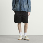 Maison Margiela Men's Raw Hem Tailored Shorts in Black
