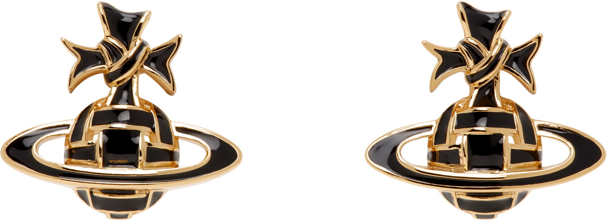 【Vivienne Westwood】Maxima large mono earring VIVIENNE WESTWOOD Man. Maxima Large Mono Earring Vivienne