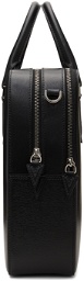 Versace Black V Leather Briefcase