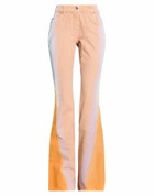 Mugler Womens Jeans Sand