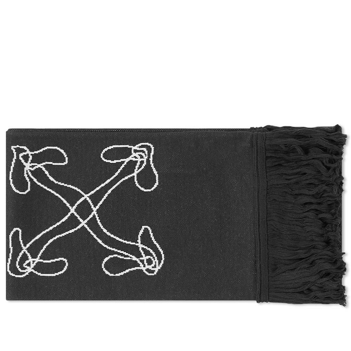 Photo: Off-White Abstract Arrows Scarf