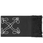 Off-White Abstract Arrows Scarf