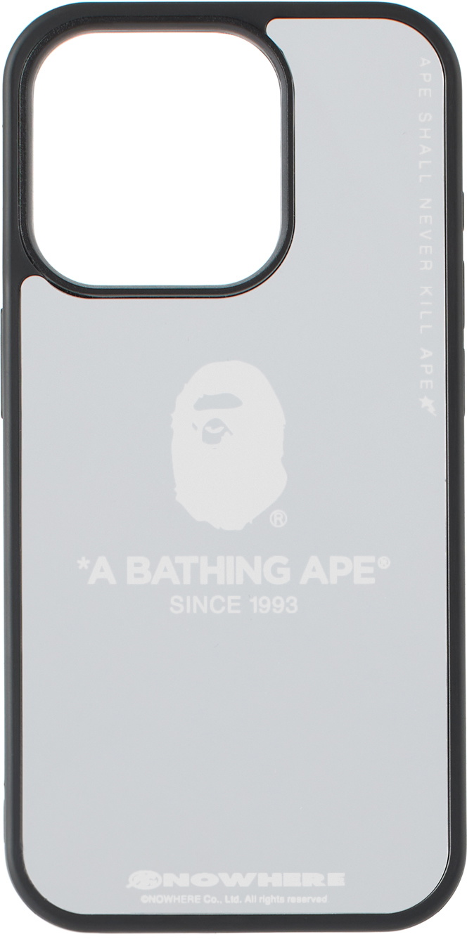 BAPE Black Mirror iPhone 15 Pro Case A Bathing Ape