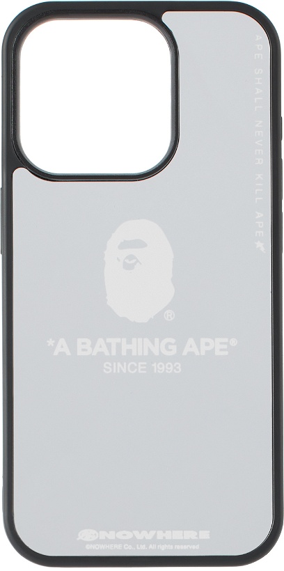 Photo: BAPE Black Mirror iPhone 15 Pro Case