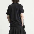 Comme des Garçons Homme Plus Men's Mesh Detail T-Shirt in Black