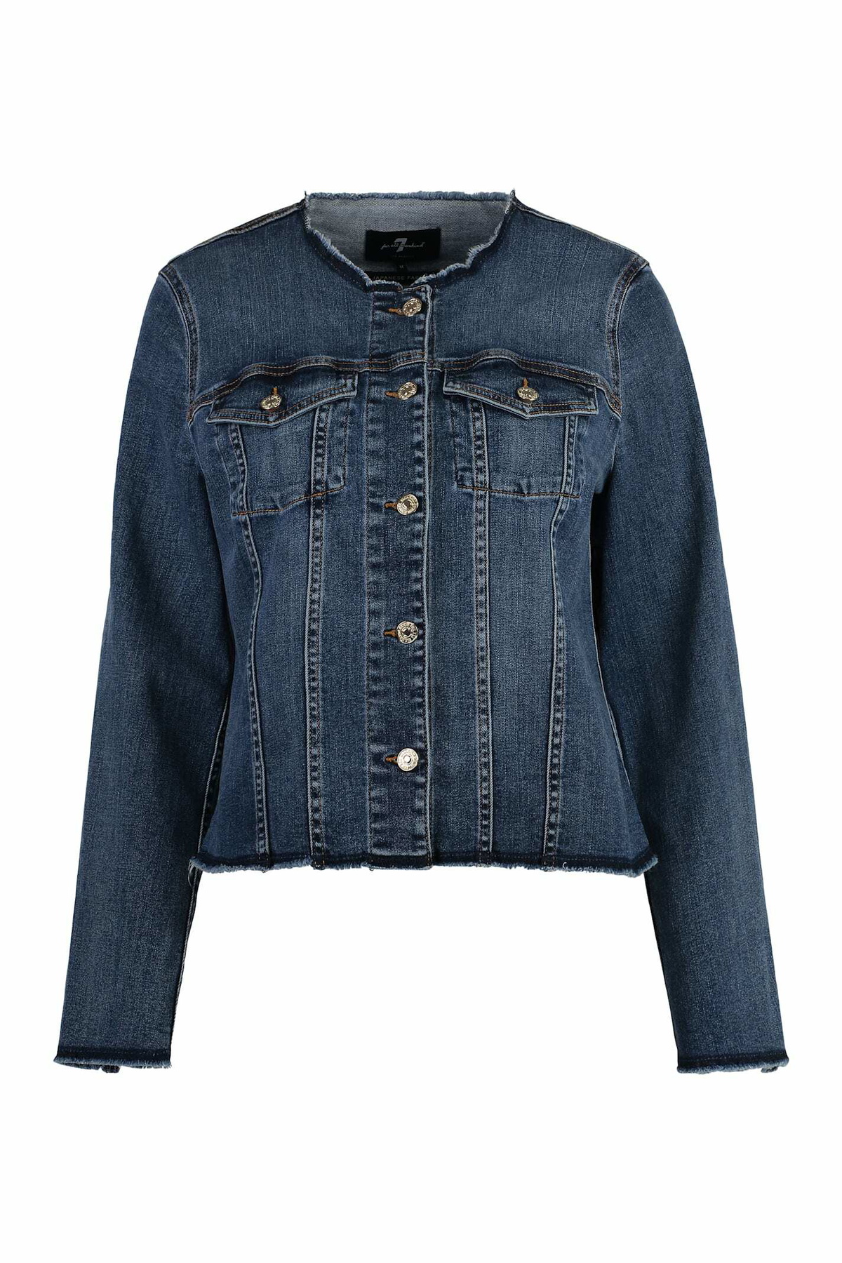 7 For All Mankind Studded denim jacket 7 For All Mankind