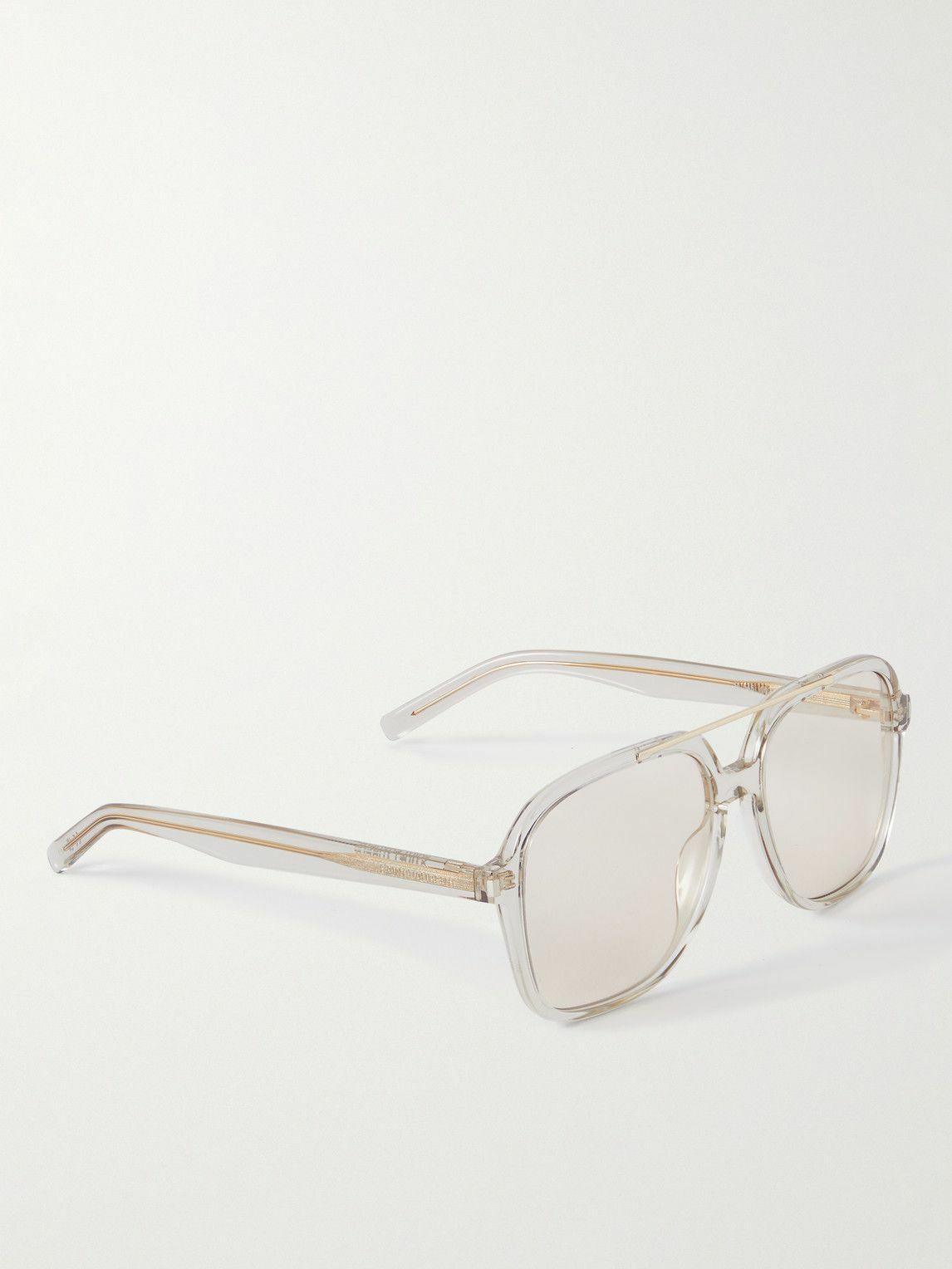 ＊送料・関税込み＊SAINT LAURENT EYEWEAR アビエイタースタイル SAINT LAURENT - Aviator-Style Acetate Sunglasses Saint Laurent