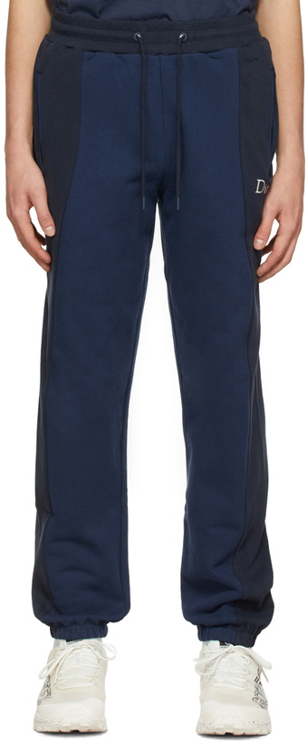 Photo: Dime Navy Cotton Lounge Pants