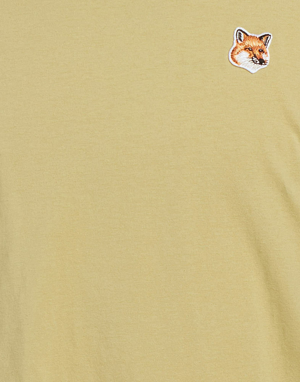 Maison Kitsuné Mens T-shirt Khaki