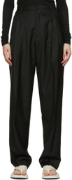 Maiden Name SSENSE Exclusive Black Emily Trousers