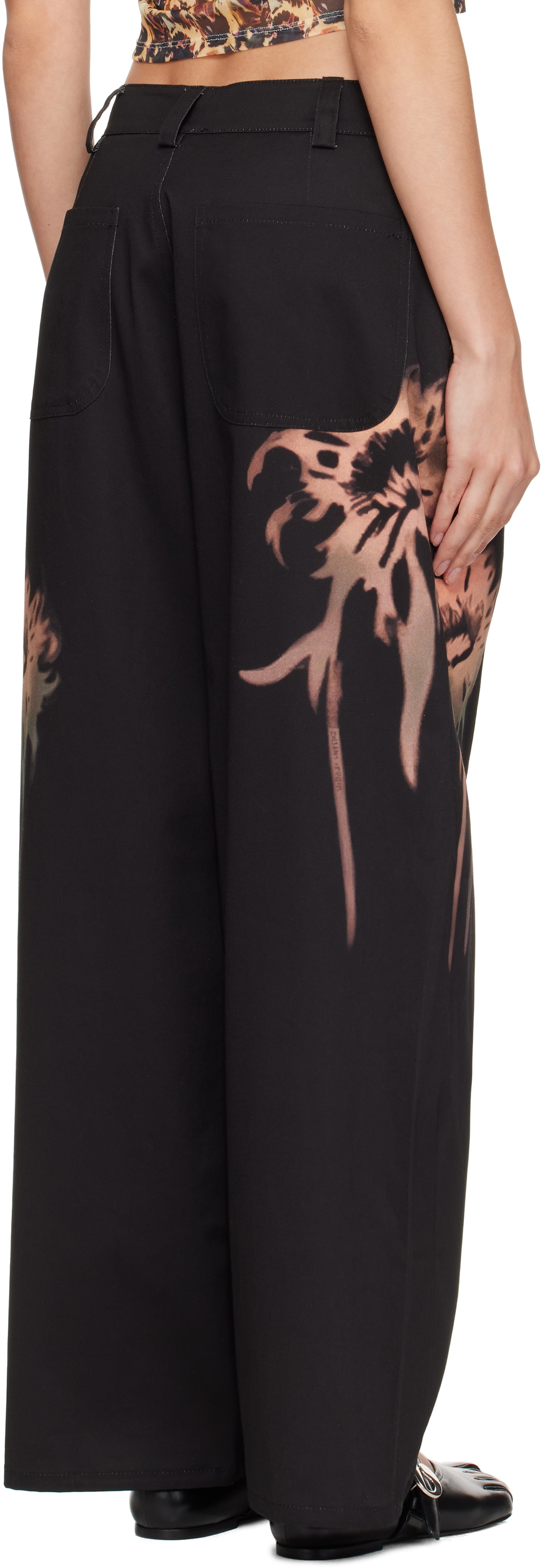 Collina Strada Black Catchfly Trousers