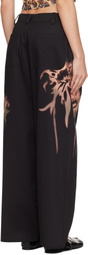 Collina Strada Black Catchfly Trousers