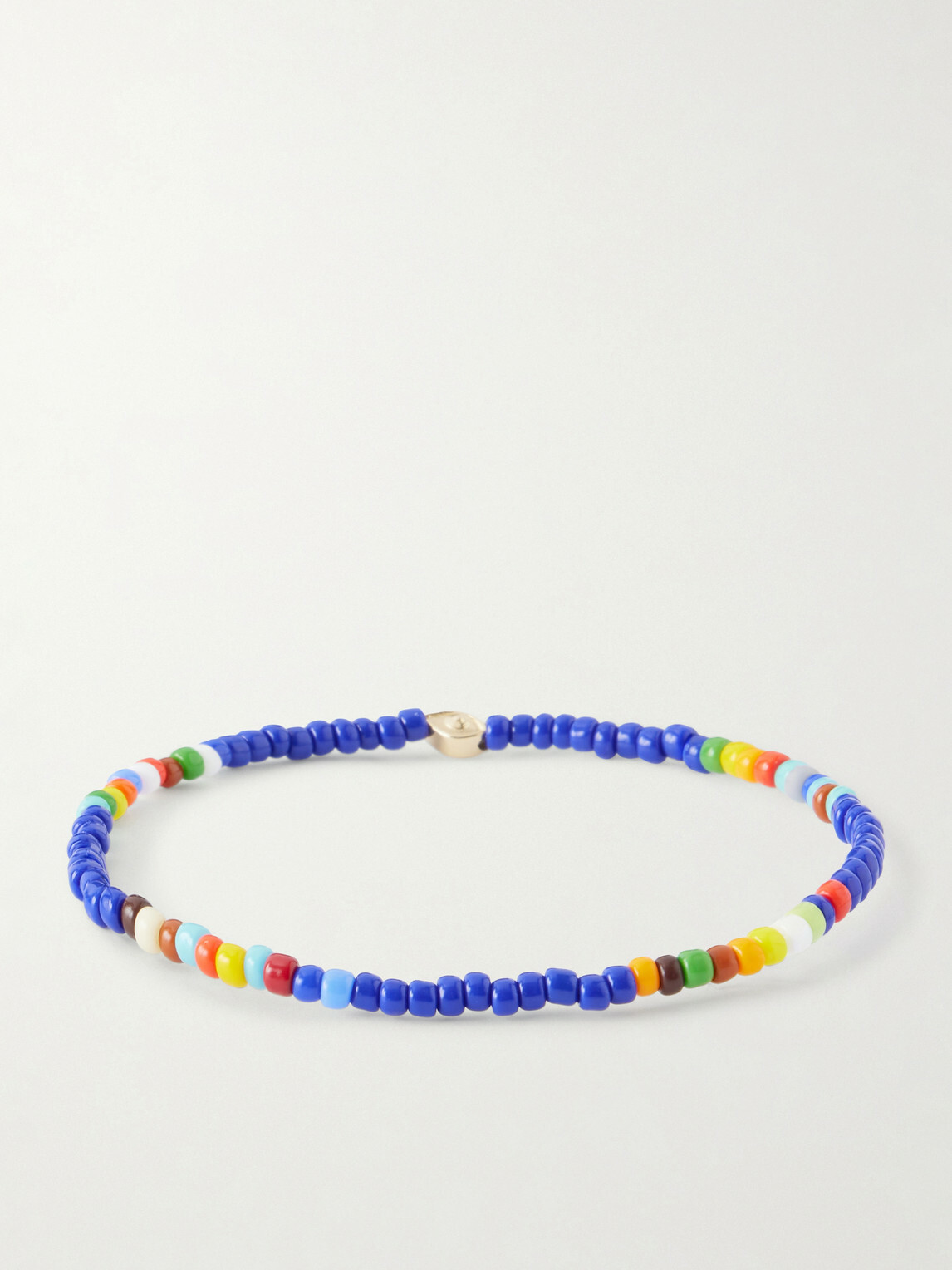 Luis Morais - 14-Karat Gold Beaded Bracelet